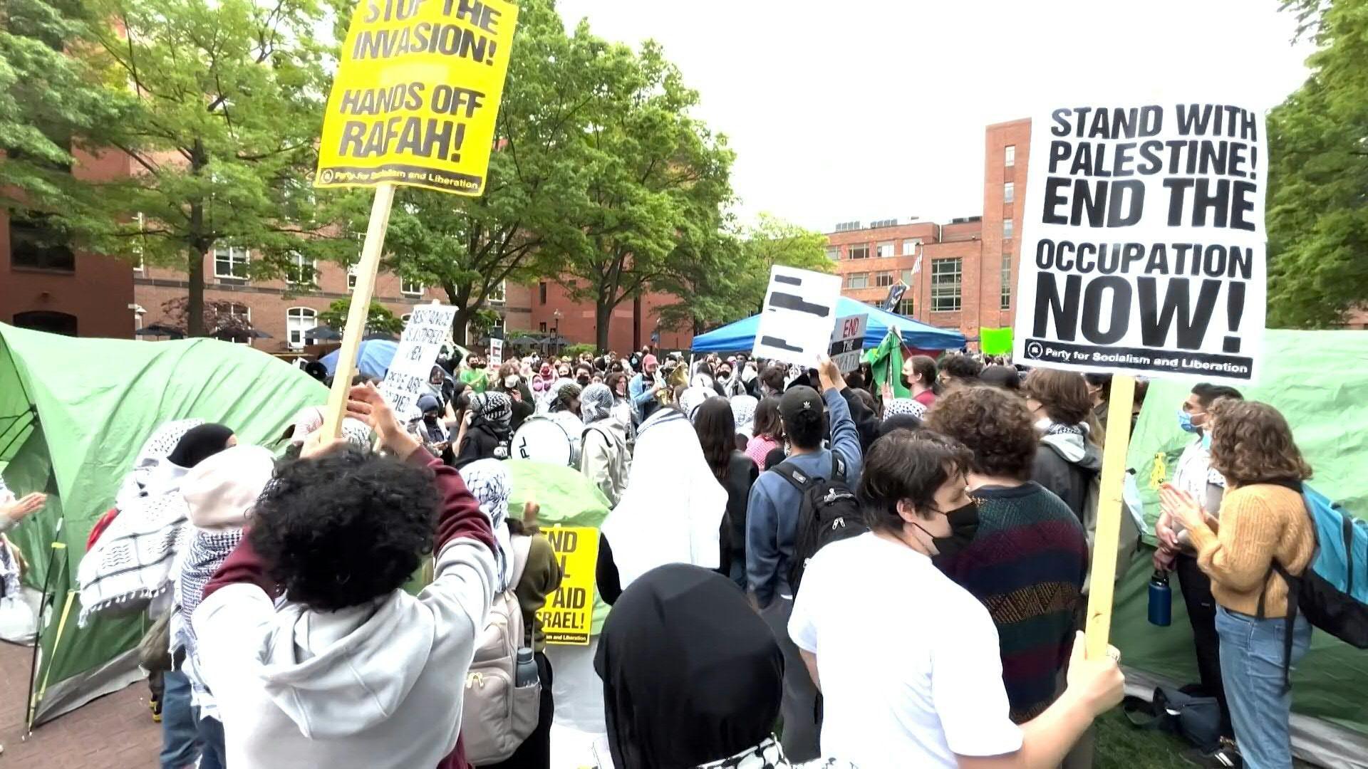 Georgetown academics rally behind students supporting Free Palestine