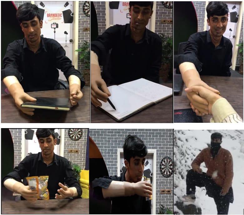 Pakistani engineer builds brain-controlled bionic hands at fraction of global cost
