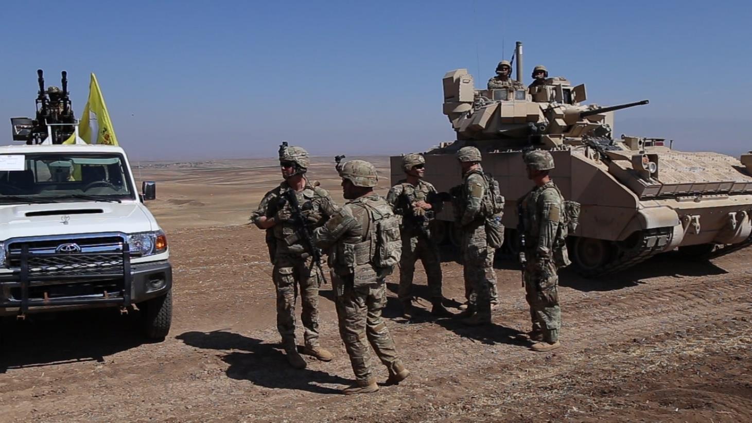 US forces begin drawdown from key base in northeast Syria