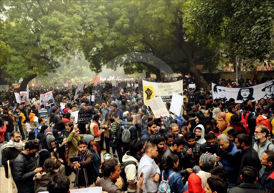 Muslim student who led India’s exam protests experiences police harassment